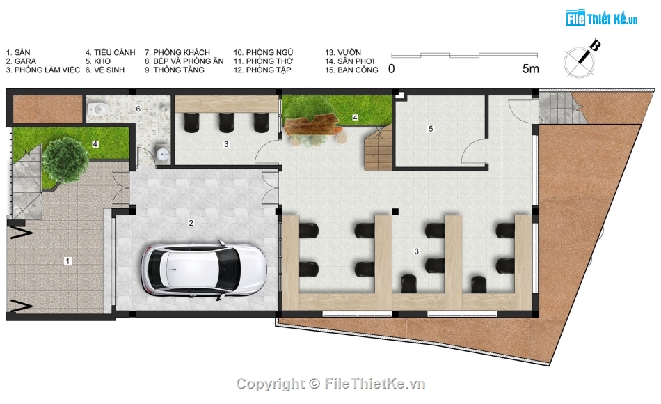 Bản vẽ nhà phố 2 tầng,revit nhà phố 2 tầng,nhà phố 2 tầng 7.58x18.13m,Bản vẽ REVIT nhà phố 2 tầng,REVIT nhà phố 2 tầng